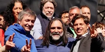 De cara a las elecciones, Kicillof, Máximo Kirchner e intendentes del PJ se reunieron en La Plata