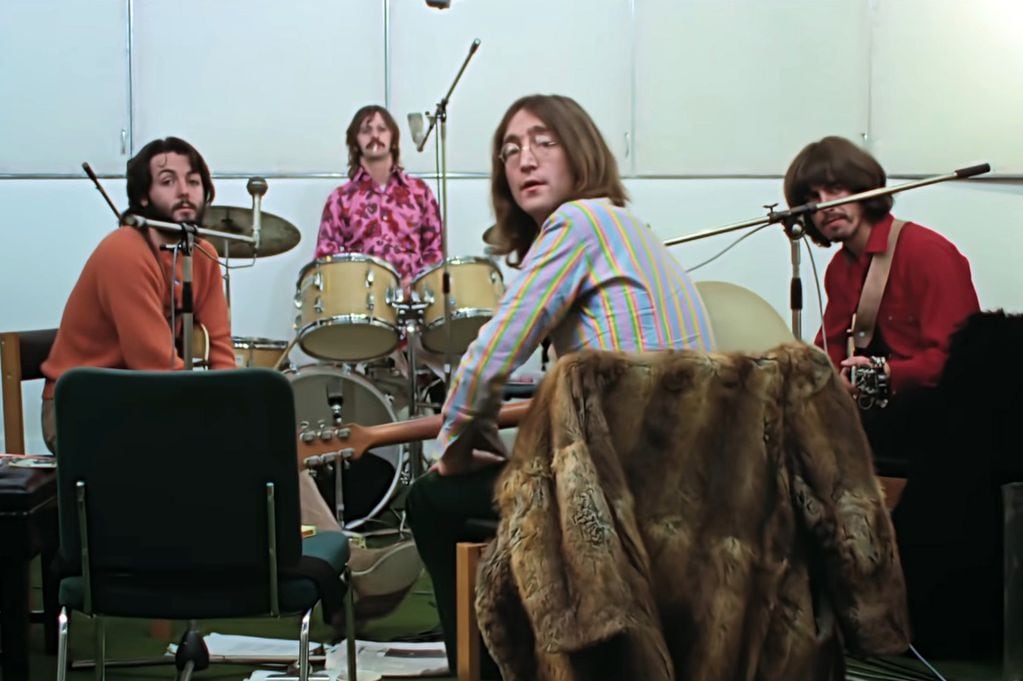 The Beatles: Lennon junto a sus compañeros McCartney, Starr y Harrison.  / Archivo 
