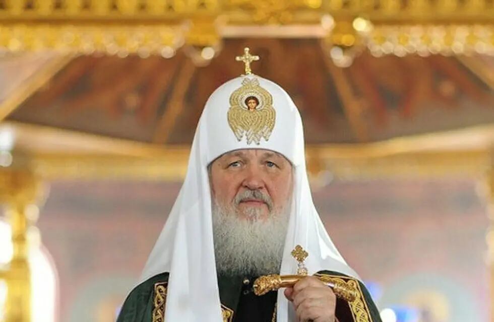El patriarca Kirill, representante máximo de la iglesia ortodoxa rusa.