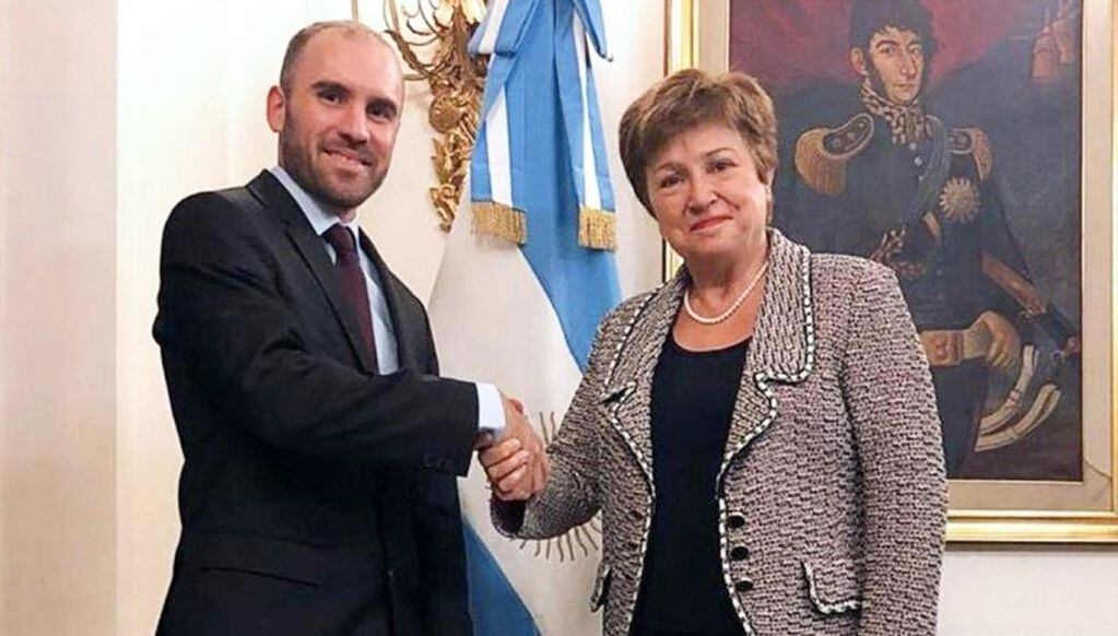 Martín Guzmán y Kristalina Georgieva acordaron que el FMI revise la economía argentina