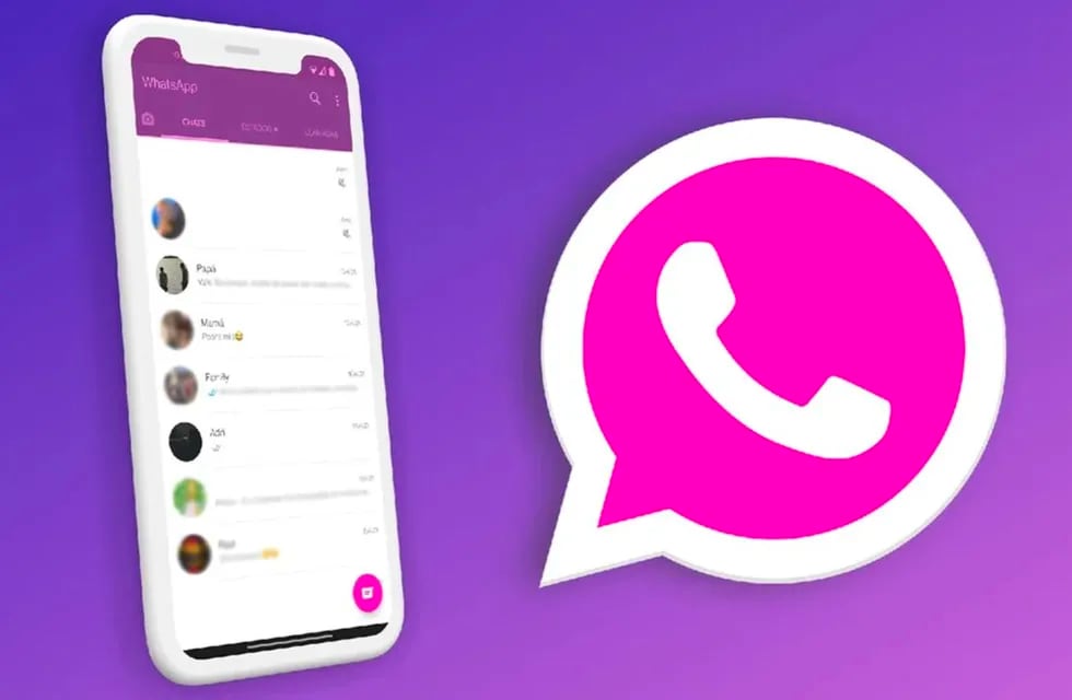 WhatsApp Pink, el nuevo peligro para los smartphones que circula por los chats.