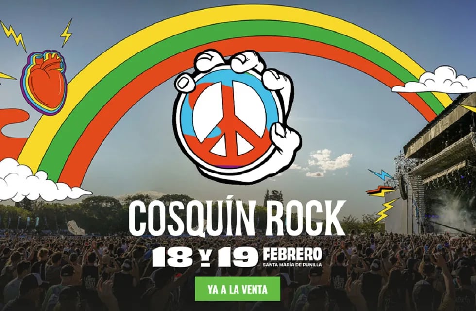 Grilla completa de artistas Cosquín Rock 2023