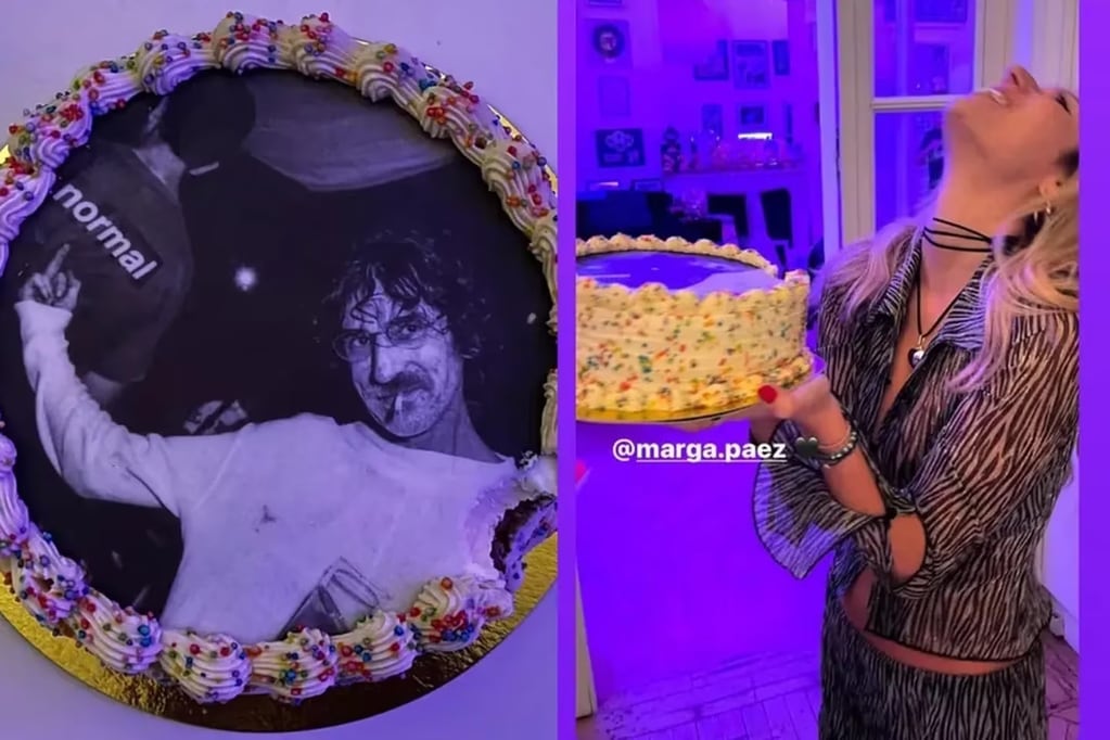 La torta de cumpleaños de Margarita Páez