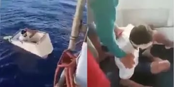 pescador brasileño se le hundió la embarcación y sobrevivió 11 días en un freezer