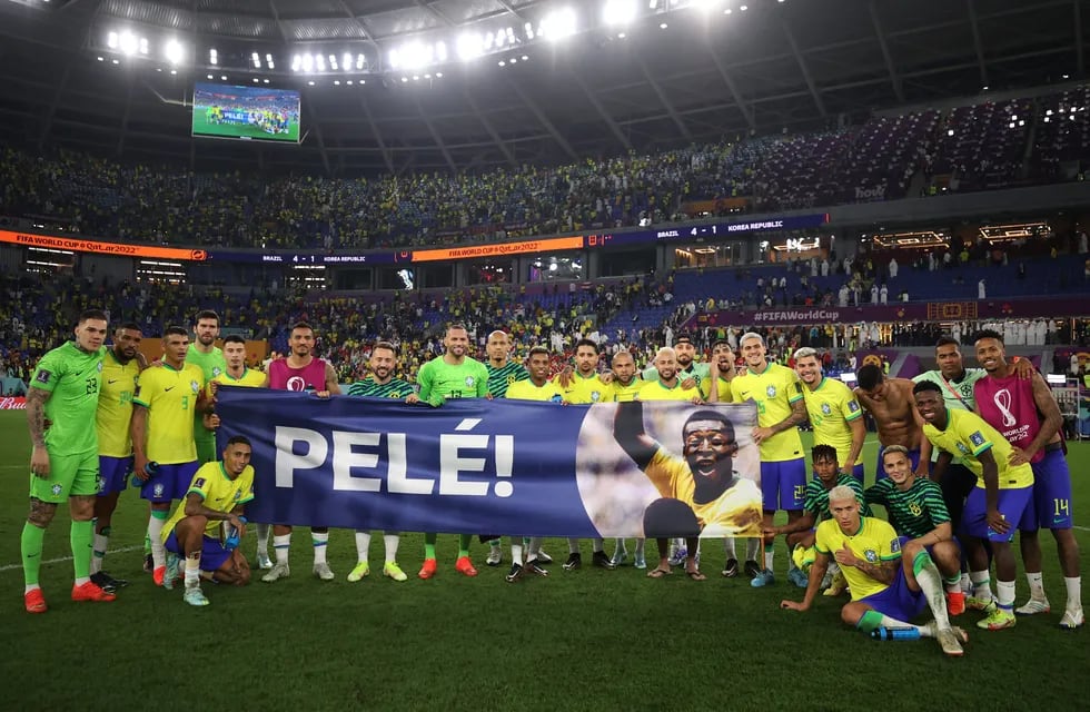 La Selección de Brasil le dedicó el pase a cuartos de final del Mundial de Qatar a Pelé.