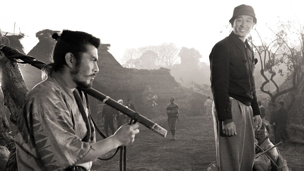 Toshiro Mifune y Akira Kurosawa
