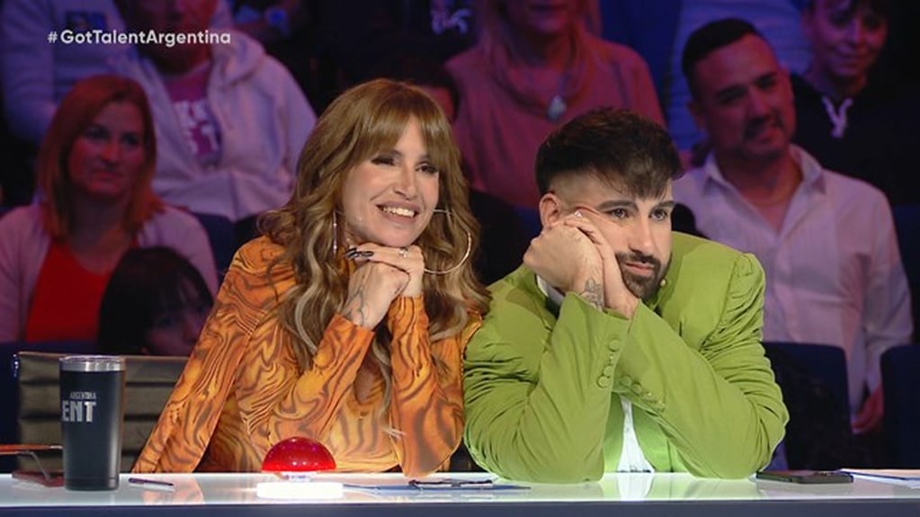 Florencia Peña y Emir Abdul en Got Talent