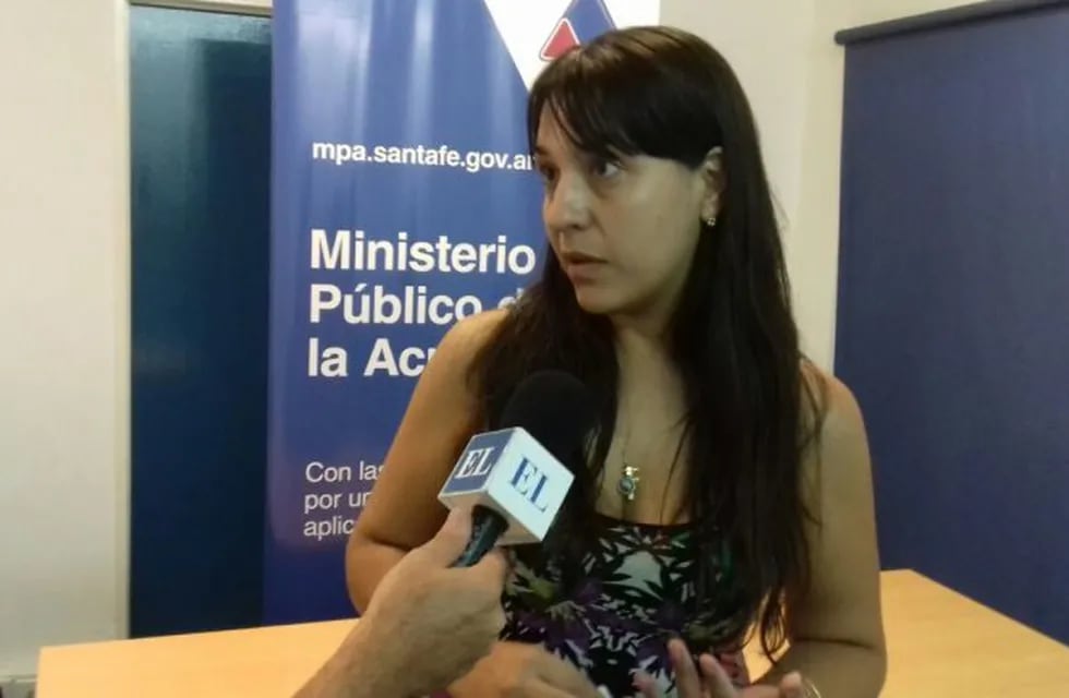 La fiscal Alejandra Del Río Ayala