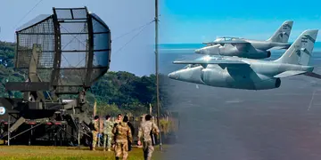 Aviones, inhibidores de drones y radares: el despliegue que custodiará la asunción de Milei