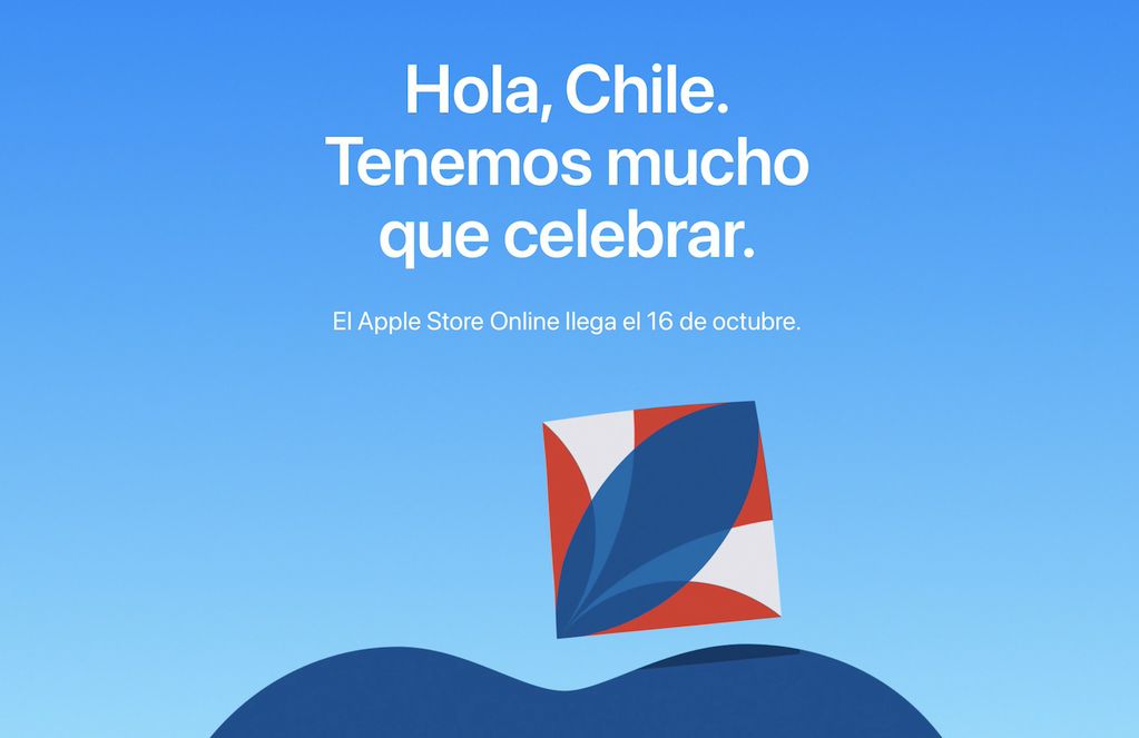 Apple abrirá su primera tienda online en Chile.