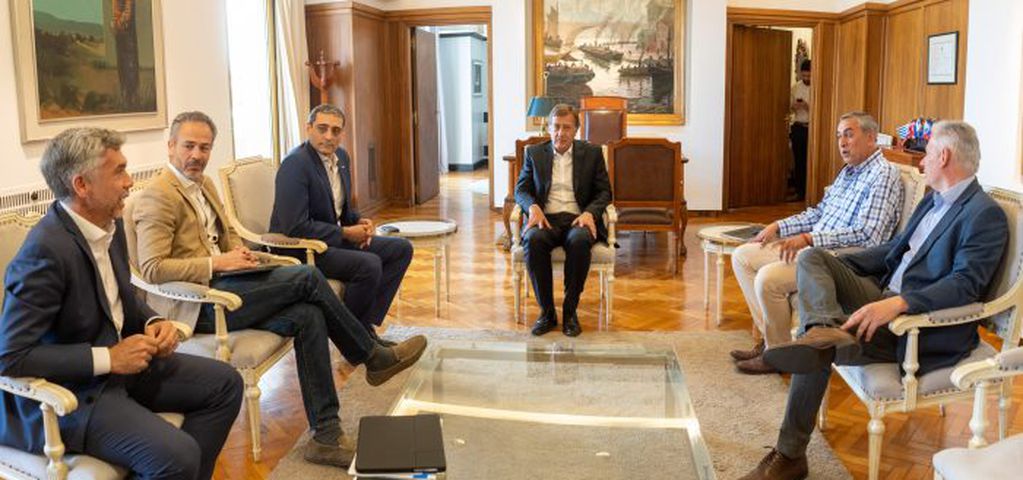 Fue la primera visita de Pablo Iuliano a Mendoza como CEO de la petrolera.