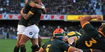 El seleccionado de rugby africano venció 28 a 10, en la Ciudad del Cabo, al elenco australianos, en la quinta jornada del torneo.