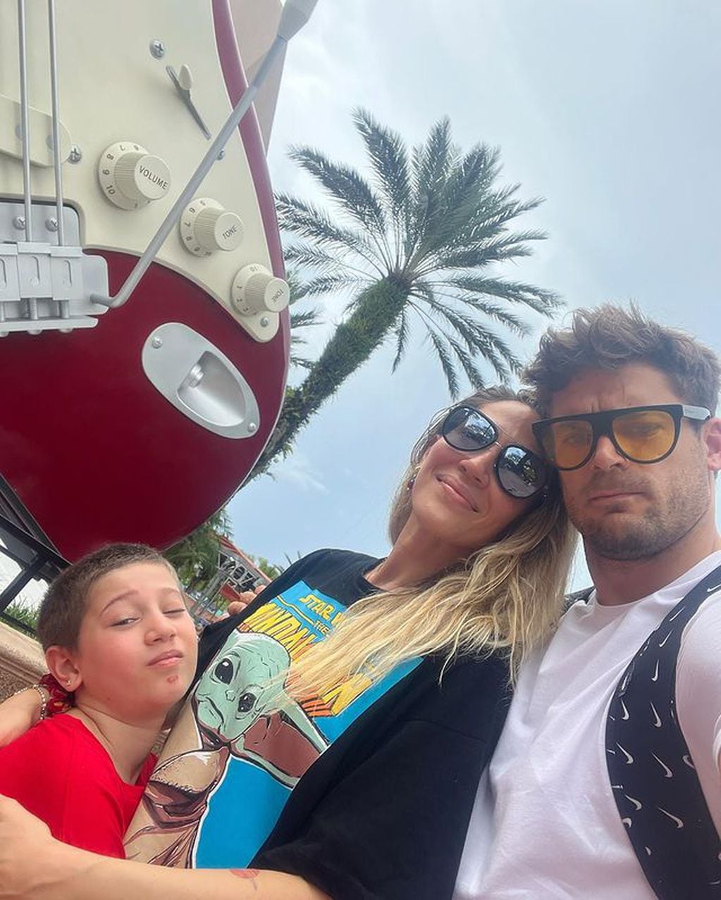 Jimena Barón, Momo y su novio Matías disfrutan de una escapada a Disney