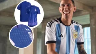La camiseta suplente de la Selección Argentina para Qatar 2022