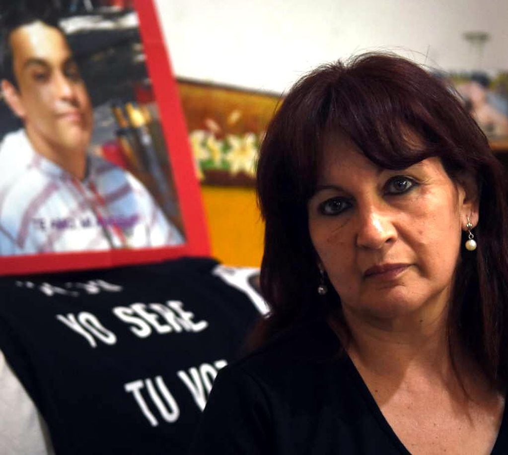 Myriam Lucero prometió que siempre sería la voz de su hijo, Saulo Josías Rojas.