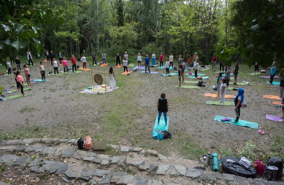 Reserva Villavicencio, escenario de Yoga por los Caminos del Vino en su quinta edición.
