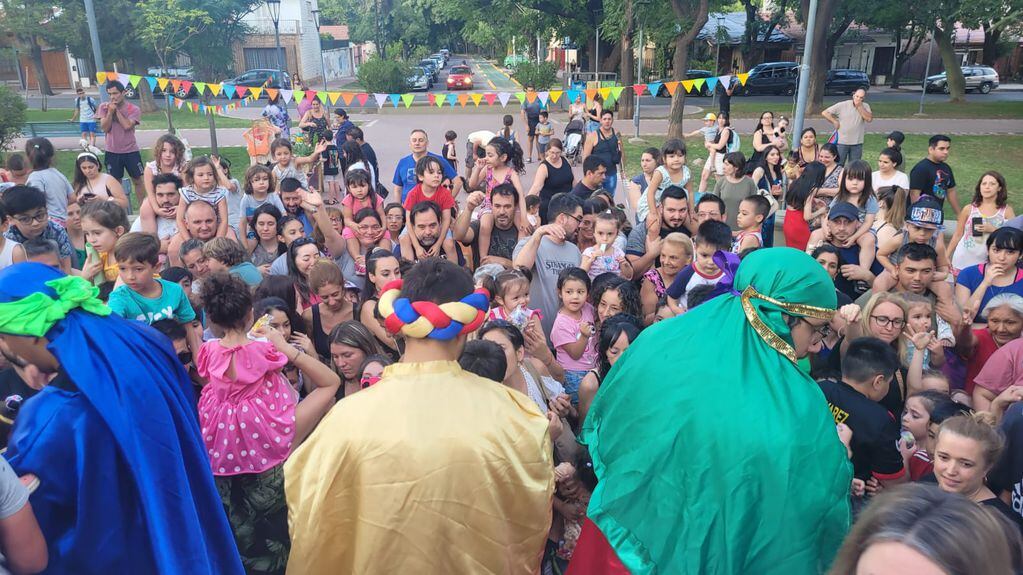 Los Reyes Magos pasaron por la Ciudad de Mendoza. Foto: Prensa Ciudad de Mendoza