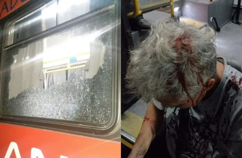 Nuevos ataques contra colectiveros en Buenos Aires: dos a mano armada y agresión a pedradas.