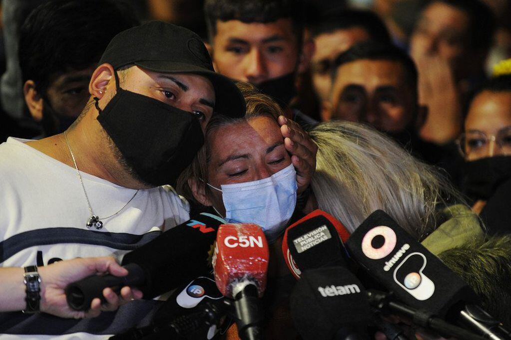 Los padres de Lucas González pidieron justicia por su hijo.