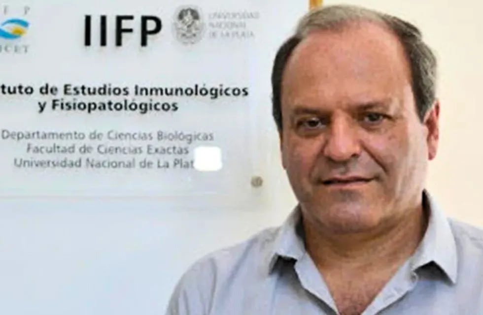 Guillermo Docena, bioquímico investigador del Conicet y de la Universidad de La Plata. Foto: Clarín