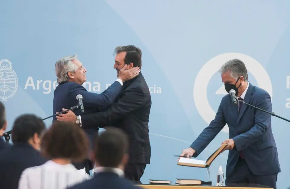 El presidente Alberto Fernández le tomó juramente a Martín Soria como nuevo ministro de Justicia y Derechos Humanos