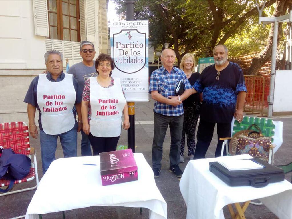 El Partido de los Jubilados dio la sorpresa y presentará candidatos en Mendoza en noviembre.