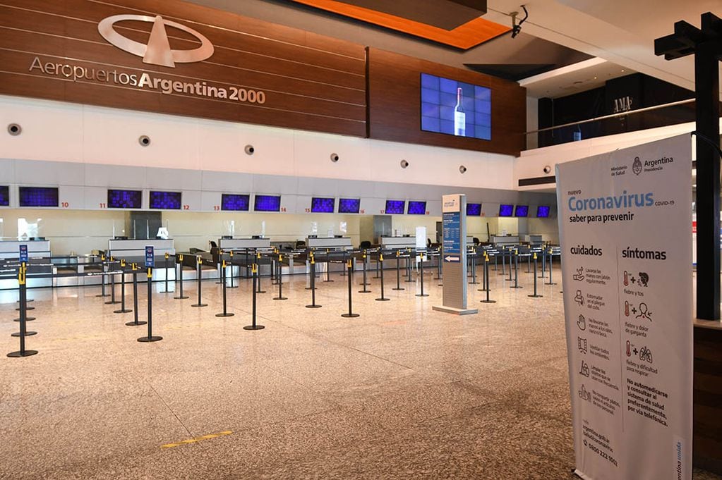 En Setiembre volverían los vuelos internacionales al aeropuerto de Mendoza.