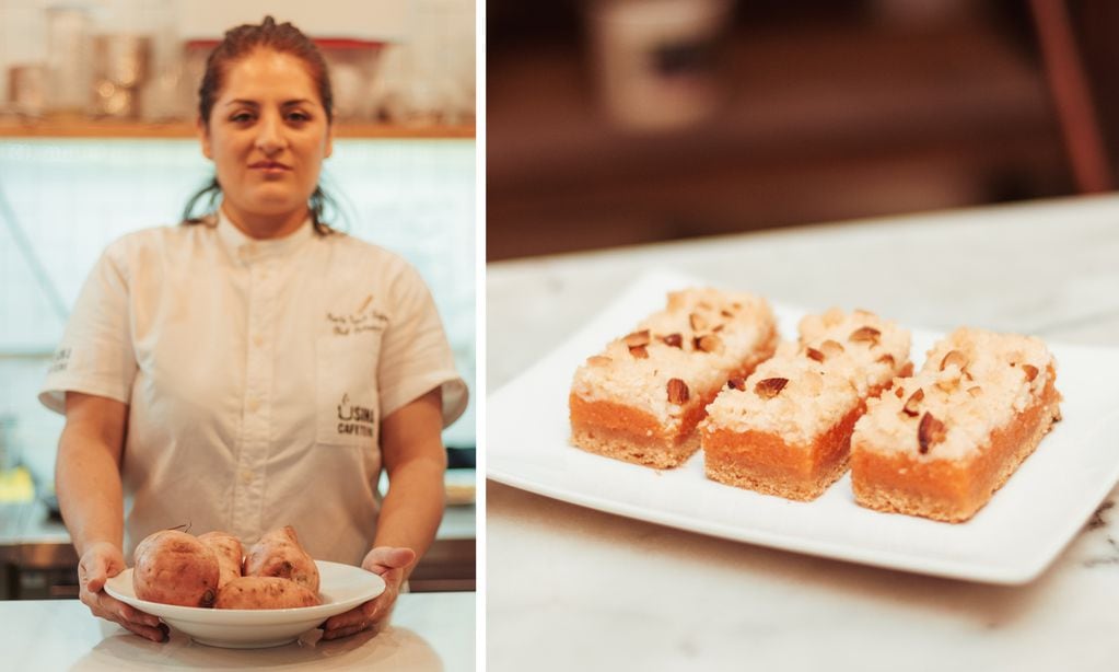 Maria Estela Tapia es una referente de la pastelería local. Fue Chef Patissier  en distintos establecimientos. 