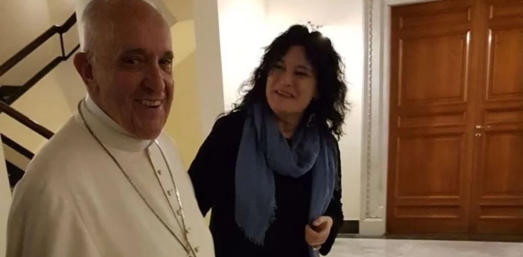 Peressutti mantiene un estrecho vínculo con Jorge Bergoglio desde que él se desempeñaba como obispo de Buenos Aires. Gentileza: Clarín.