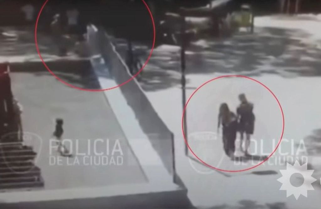 Las imágenes y videos que complican la situación de los detenidos por la violación grupal en Palermo. (Captura video)