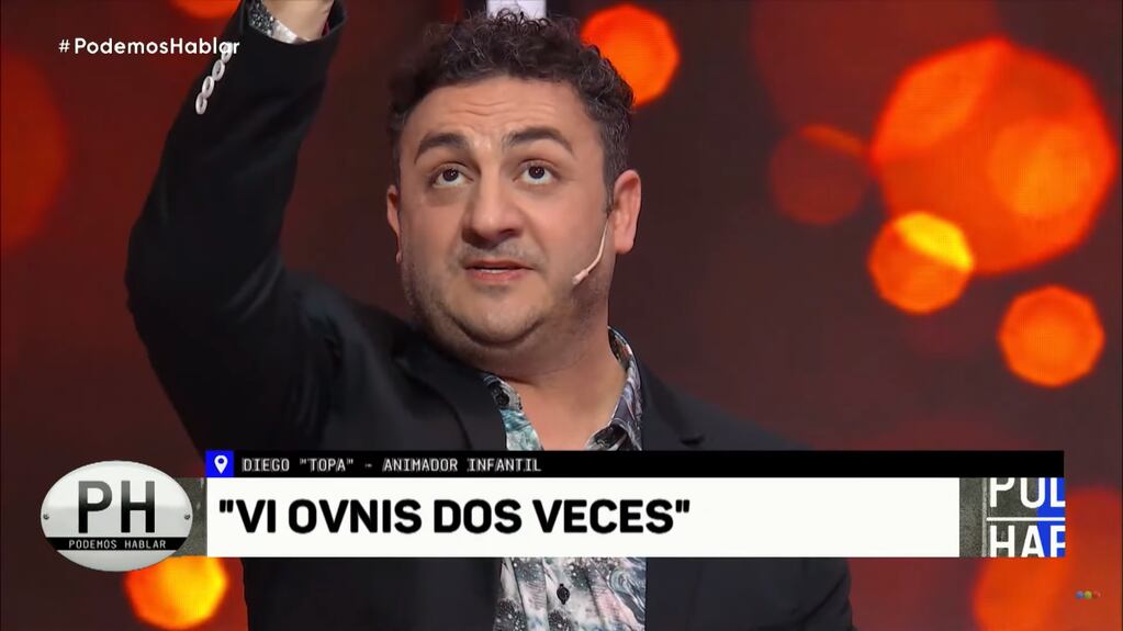 Diego Topa habló sobre su avistaje de OVNIs (Captura de pantalla)