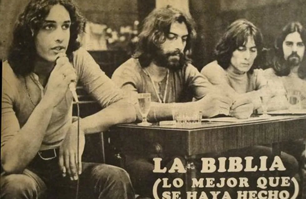 Vox Dei durante la gran repercusión que tuvo en 1971 "La Biblia", su segundo disco.