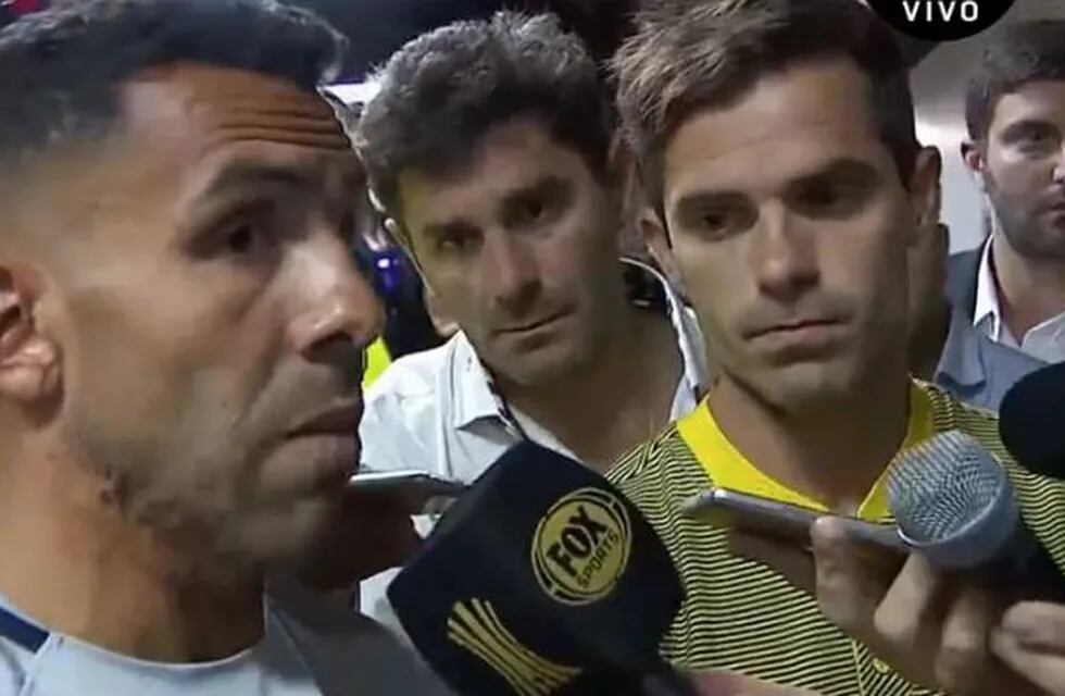 Carlos Tevez: "no estamos en condiciones y nos están obligando a jugar el partido"
