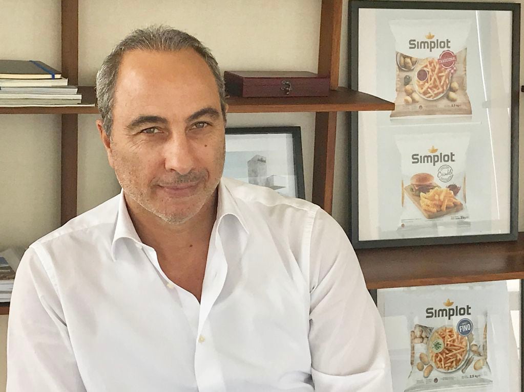 Fabio Calcaterra, CEO de Simplot Argentina.