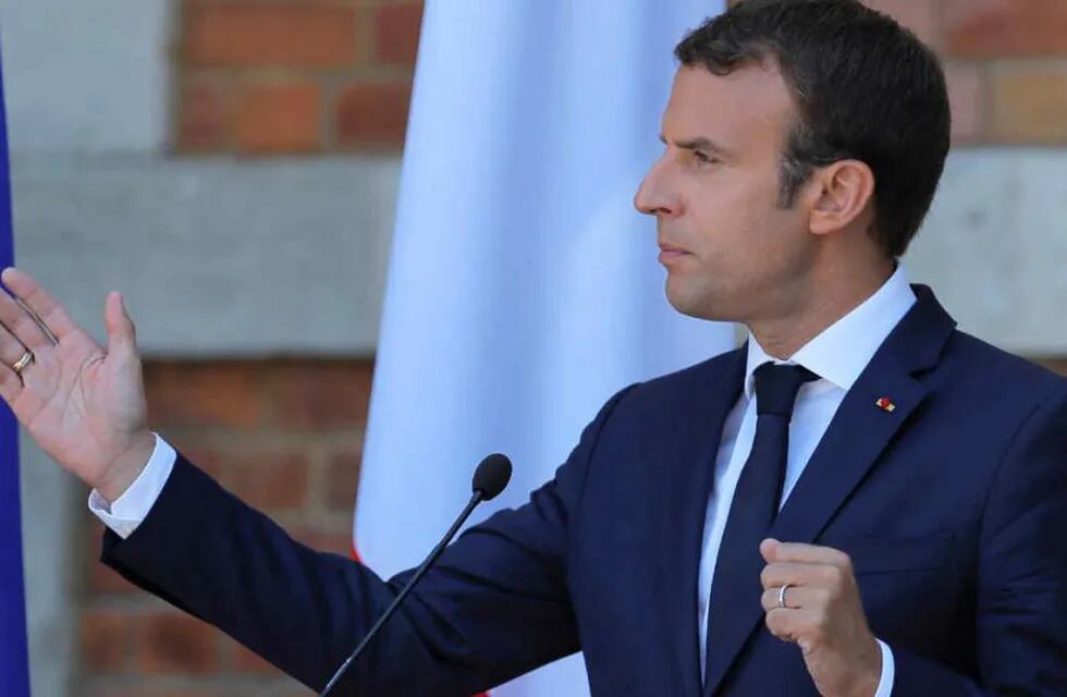 Emmanuel Macron, presidente de Francia. / AP
