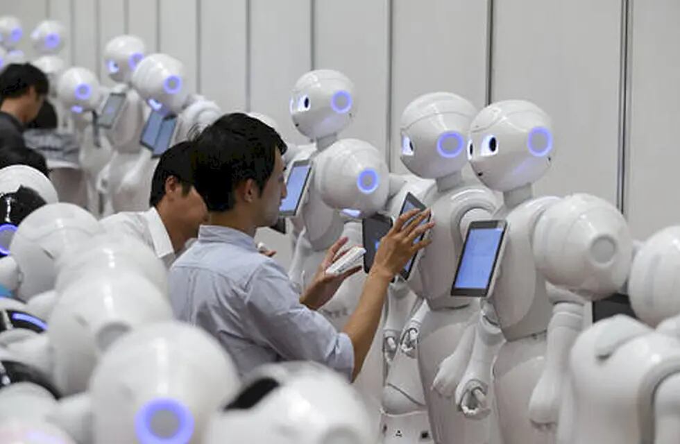 Uso de robots en China.