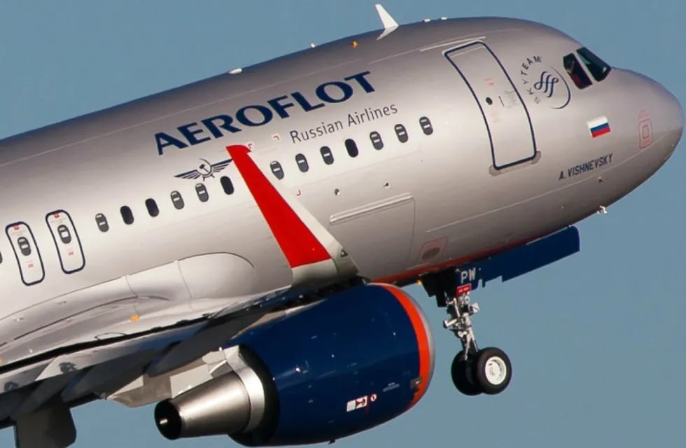Una mujer se desnudó en pleno vuelo de la aerolínea rusa Aeroflot.