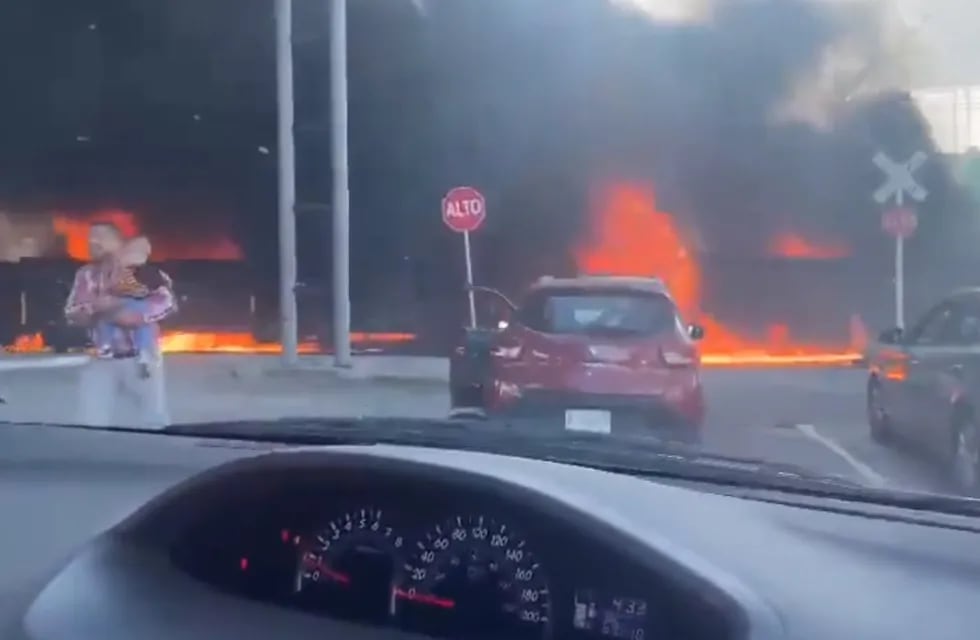 Tremendo choque en Aguascalientes, México