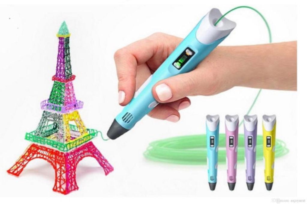 El lápiz 3D aparece como un juguete que explota la creatividad.