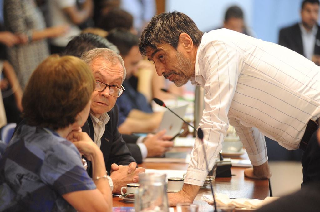 El diputado kirchnerista Rodolfo Tailhade encabezó el interrogatorio a Garavano (Foto: Federico López Claro)