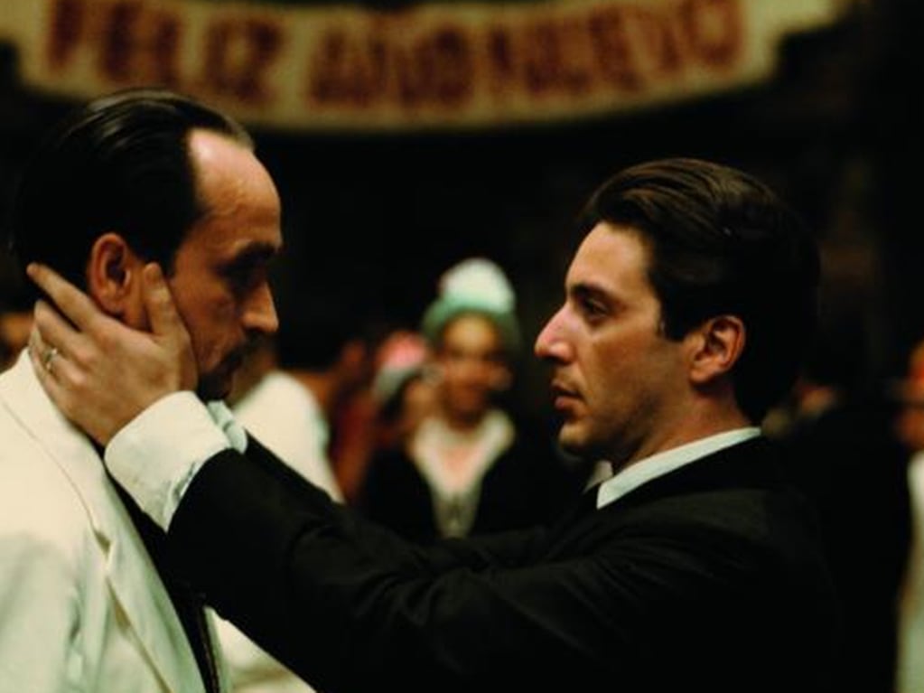 Al Pacino en una escena emblemática de la película. 