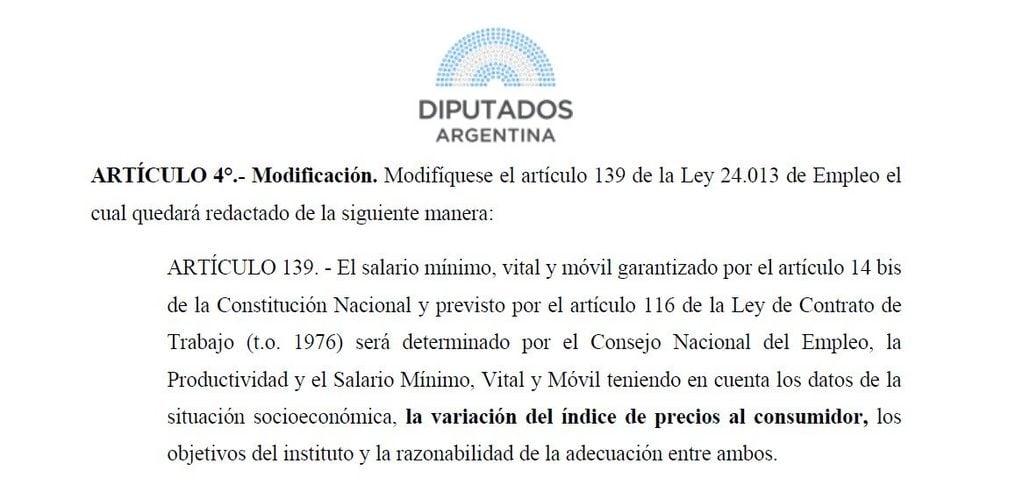 Proyecto de ley para incorporar el IPC en la determinación del Salario Mínimo Vital y Móvil. (Foto: Twitter/diputadosucr)