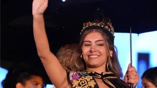 Junín coronó a su nueva reina 2024 Liz Villegas