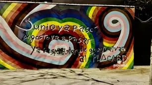 Vandalizaron un mural LGBTI en Guaymallén y dejaron un mensaje de odio