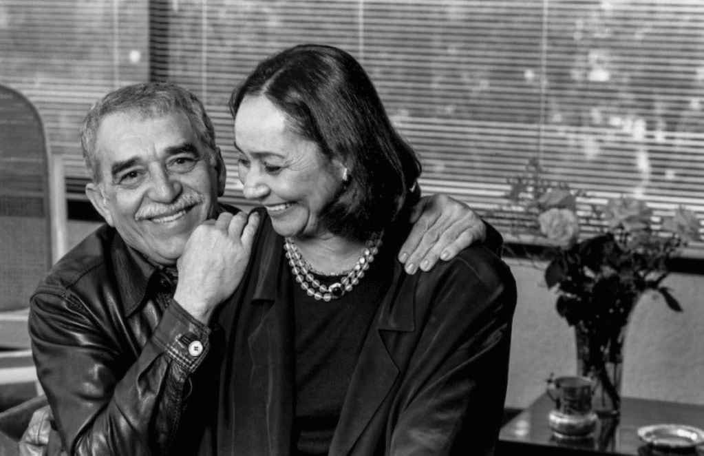 Gabriel García Márquez y su esposa Mercedes Barcha 1990. Foto: Hernán Díaz. Gentileza / fundaciongabo.org