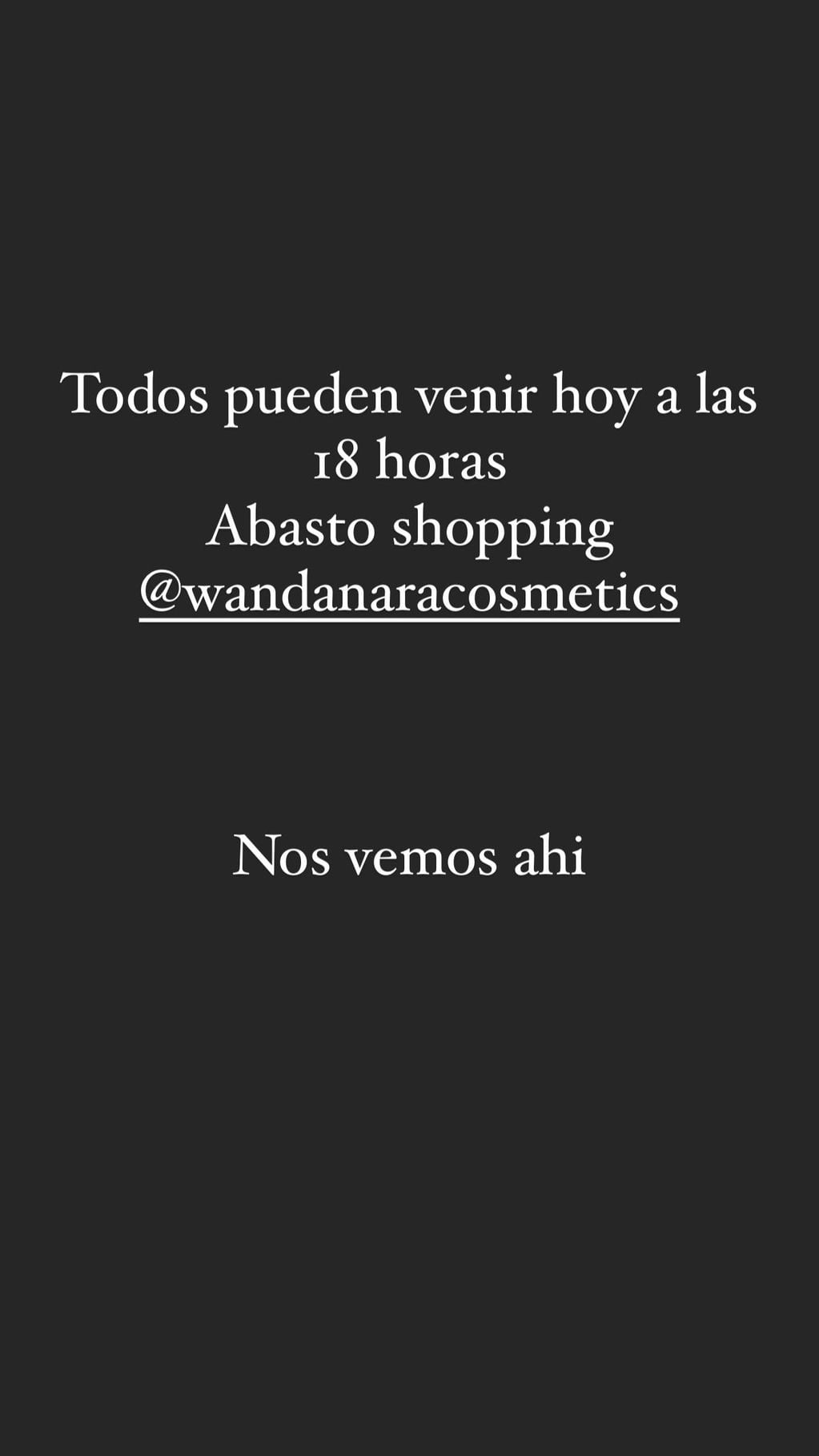 Wanda Nara abrió la primera tienda física de su línea de maquillaje en Argentina