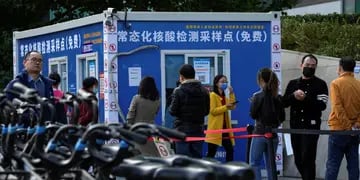 Beijing: el gobierno chino quiere Covid cero. (AP)