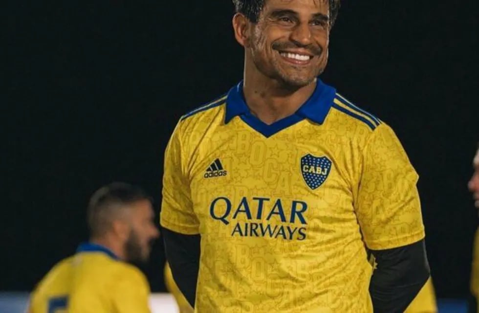 Hugo Ibarra, jugó en el fútbol de senior de Boca y metió una patada descomunal. / Gentileza.