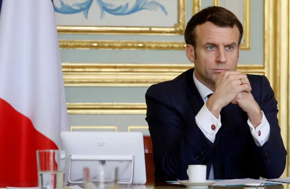 Emmanuel Macron, presidente de Francia (AP).