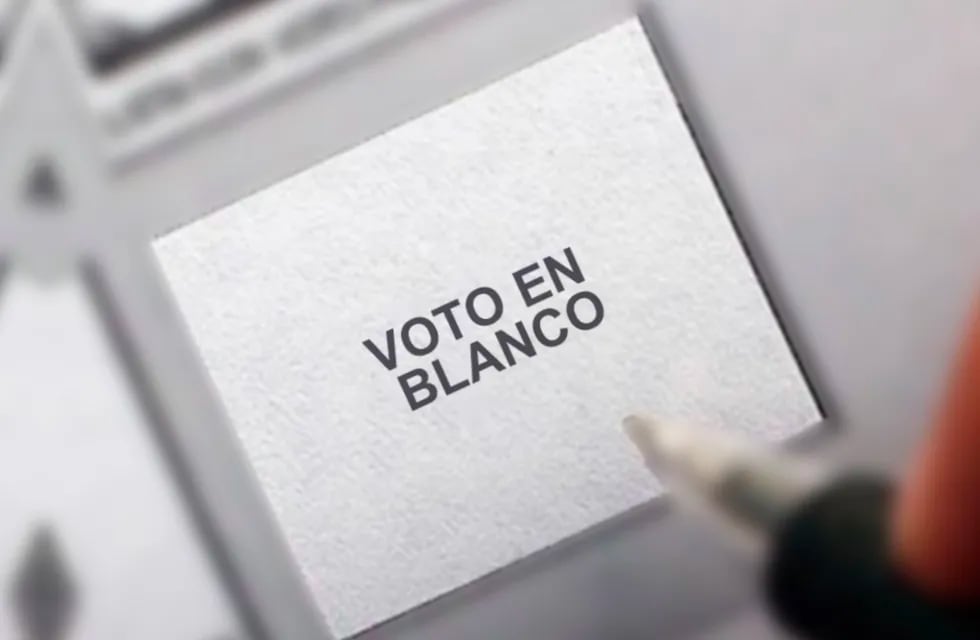 El voto en blanco fue la tercera fuerza en las elecciones PASO en Mendoza